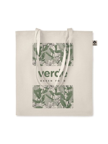 shopper riutilizzabili in cotone organico