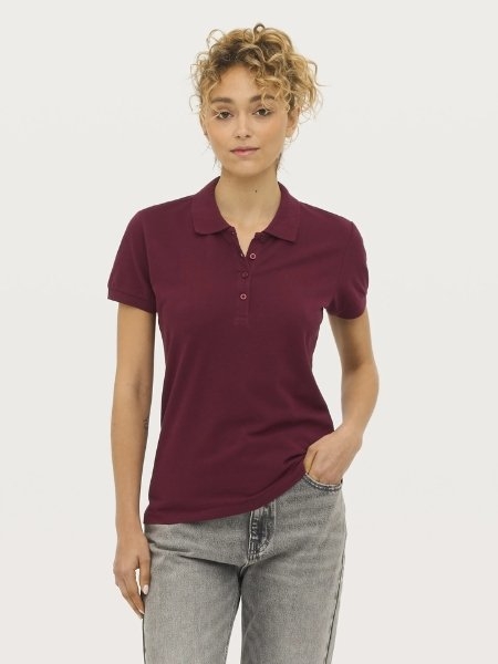 Polo ricamate donna Sol's Passion personalizzabile