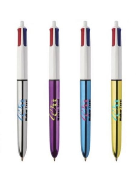 Bic 4 colori con logo