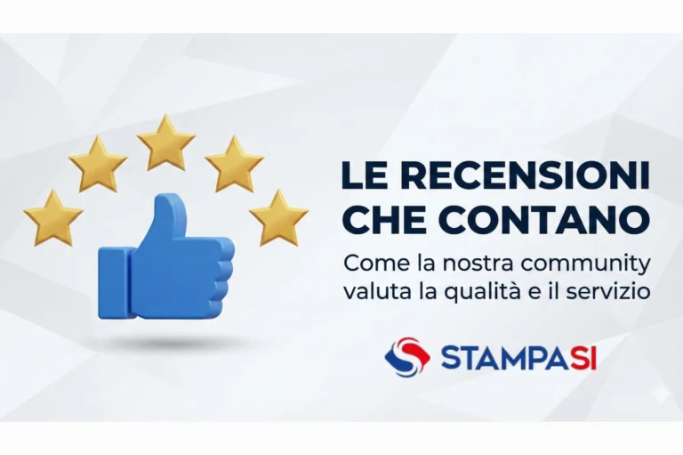 Recensioni Clienti su Stampasi.it