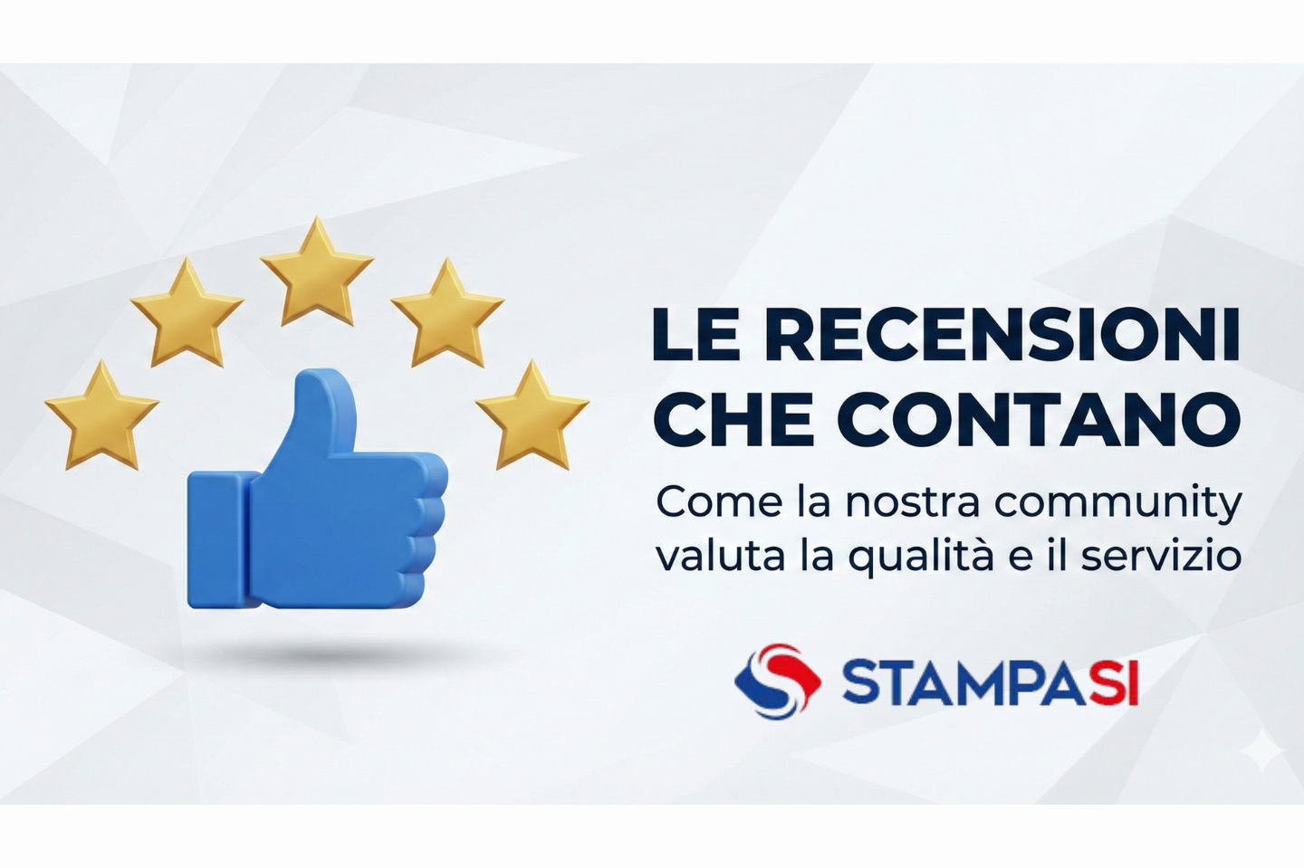 Recensioni Clienti su Stampasi.it