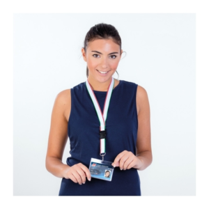 Lanyard in poliestere 20 mm con clip sganciabile - StampaSi