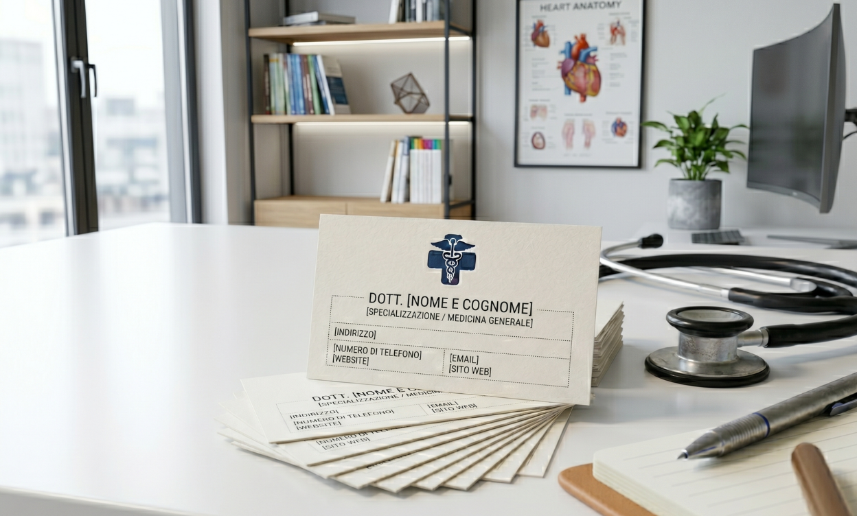 biglietti da visita medico cosa scrivere