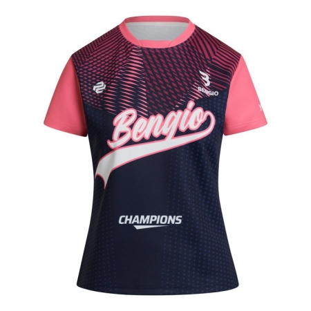 Maglia da rugby personalizzabile con collo a O 260 g/m2 sublimata - StampaSi