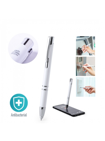 Penna stilo touch antibatterica personalizzata - StampaSi