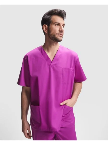 Casacca sanitaria unisex personalizzata Roly Panacea - StampaSi