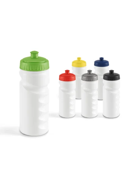 Borraccia sportiva Lowry in HDPE 530 ml con beccuccio push-pull personalizzabile - StampaSi