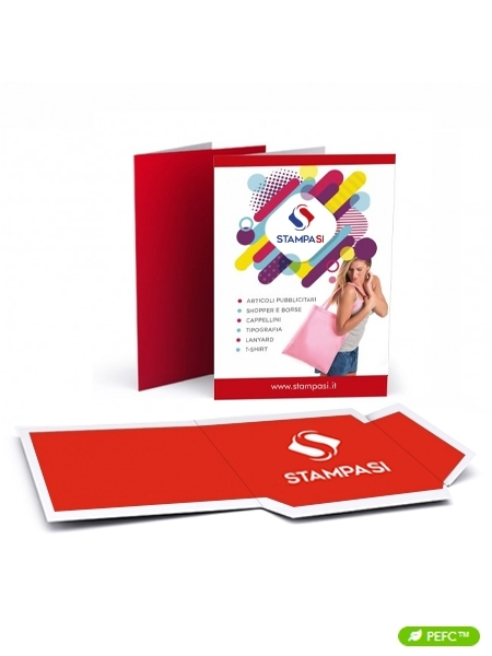 Cartelline con lembi formato A4 personalizzabili - StampaSi