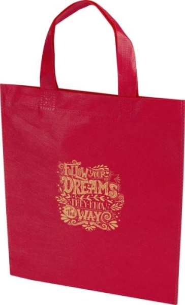 Mini tote bag in tessuto riciclato certificato GRS EcoSeal personalizzabile - StampaSi