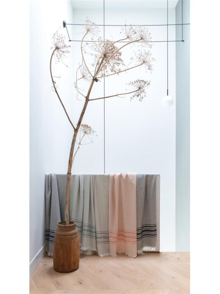 Telo Hammam ecologico Ukiyo in cotone riciclato personalizzabile - StampaSi