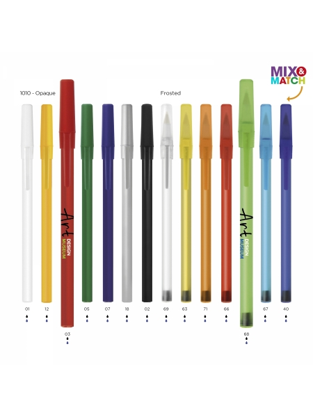 Penne BIC Round Stic personalizzate - StampaSi