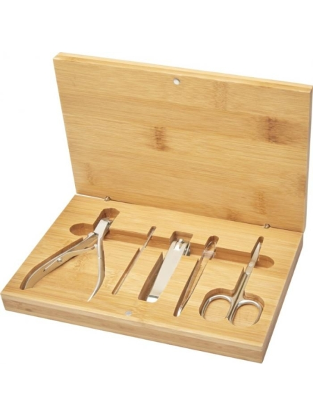 Set manicure in bamboo Ladia - StampaSi