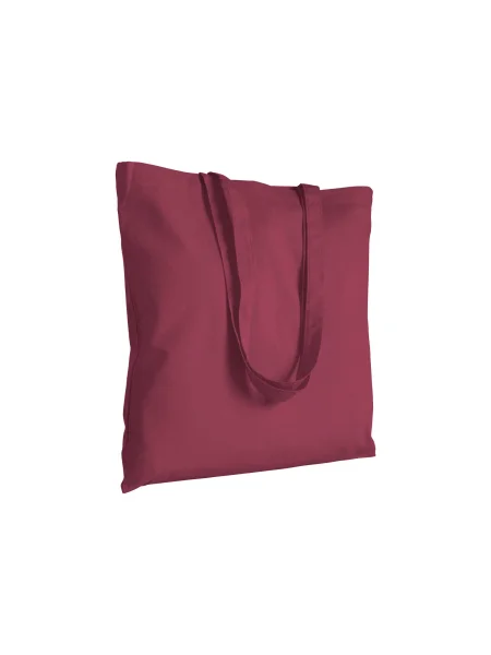 Shopper in cotone 130 g/m2 bordeaux - StampaSi