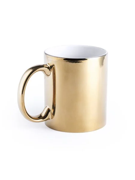 Tazza in ceramica Renkur oro - StampaSi