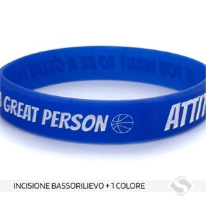 Basso rilievo + stampa 1 colore