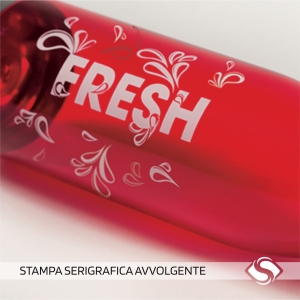 Stampa serigrafica a tondo 1 colore