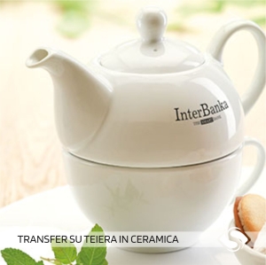 Transfer su ceramica a 1 colore