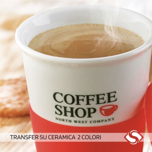 Transfer su ceramica a 1 colore