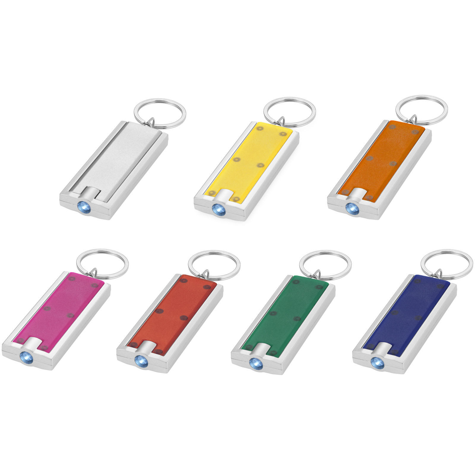 Tastiera portatile Clicker Fidget Portachiavi Set Bottoni per