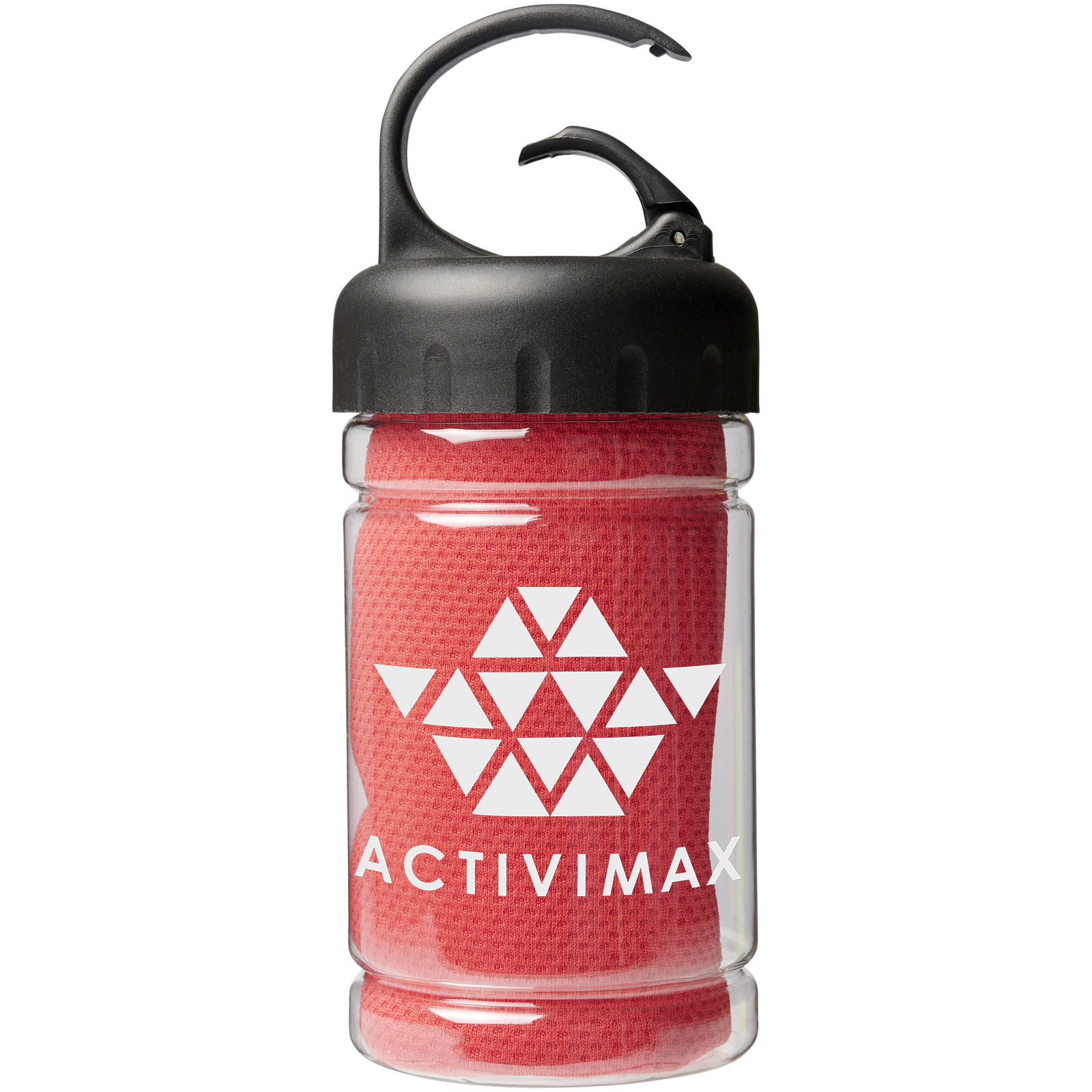 Asciugamano Rinfrescante FIT&FUN In Microfibra – Per Sport, Palestra, Trekking E Viaggi, Con Borsa Impermeabile, Blu