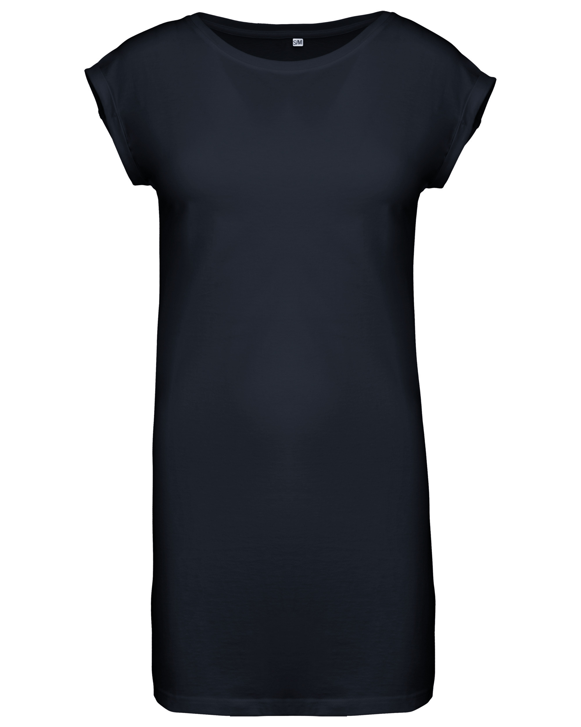 T-shirt Tunica Longline Oversize Donna Con Slogan - Baggy Dress - Janisramone