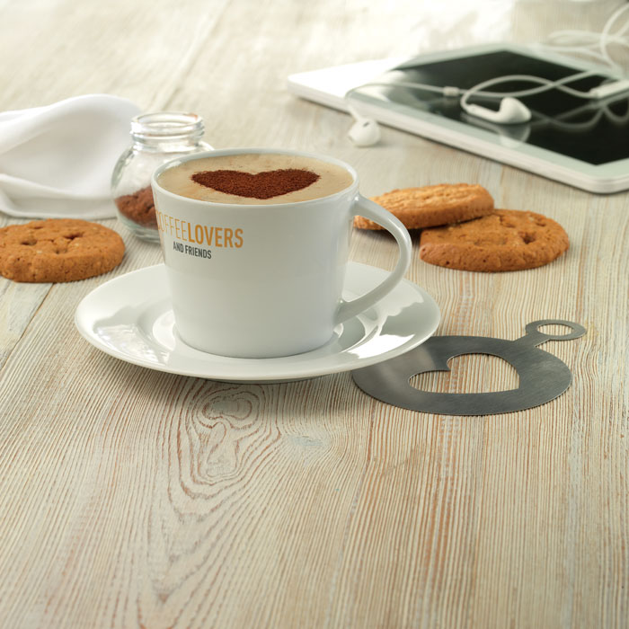 Tazzina Da Caffè Personalizzabile 180 Ml Con Piattino E Cucchiaino: Regalo Unico Con Foto O Frasi