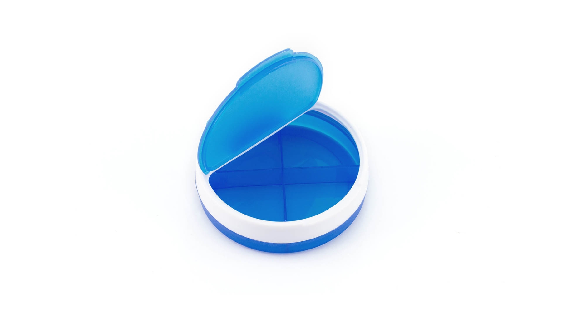 Portapillole Metallico Impermeabile - 2 Pezzi Rotondi Con Specchio, 3 Scomparti, Per Viaggi E Quotidiano - Foto 7