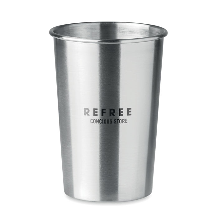 Tazza Musgy Acciaio Inox Con Bussola - 280ml Infrangibile Per Outdoor