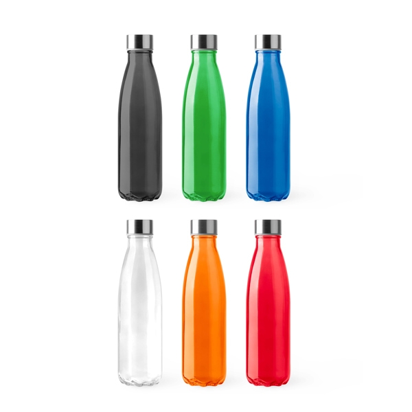 Borraccia In Vetro Borosilicato 652 Ml – Con Custodia In Silicone Antiscivolo E Tappo Ermetico, Per Ufficio E Viaggi