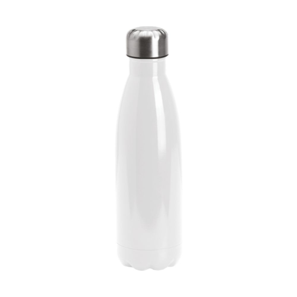 Borraccia Termica MFI Personalizzata 500ml, Acciaio Inox Rosa Con Incisione, Doppia Parete