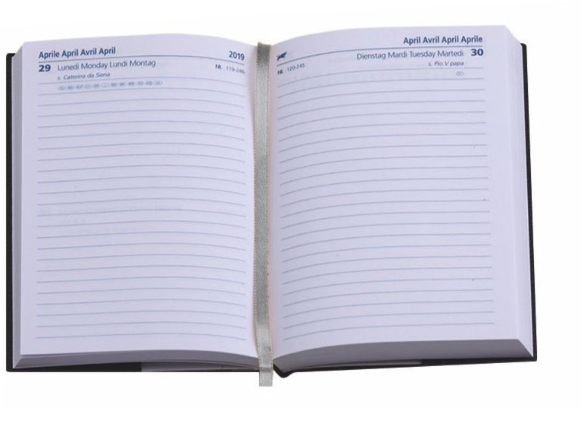 Agenda Giornaliera 2026 A5 | Planner Con Weekend Separato Rosso - Foto 3