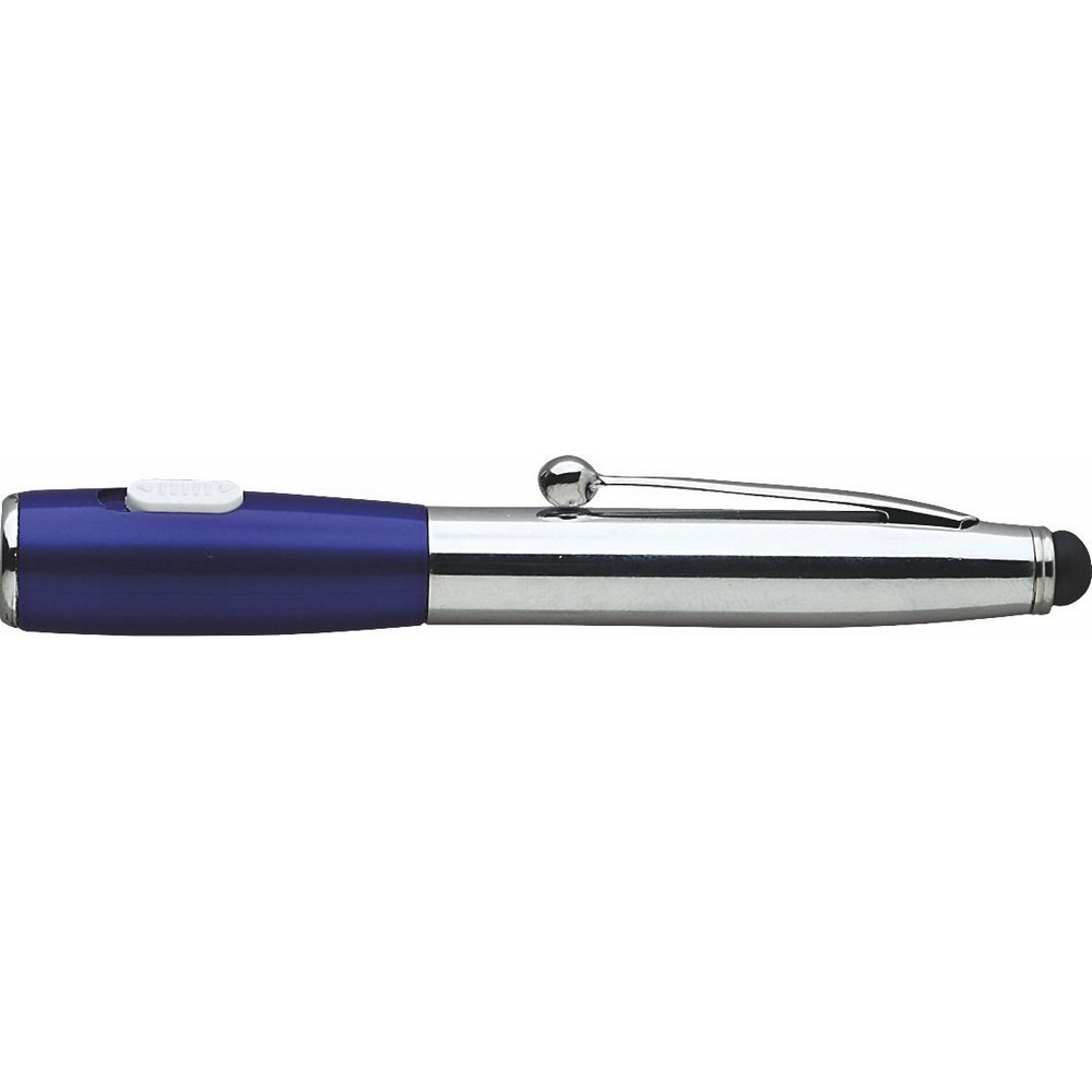Penna a sfera stilo Touch Screen 3 In 1PC con luce a LED per