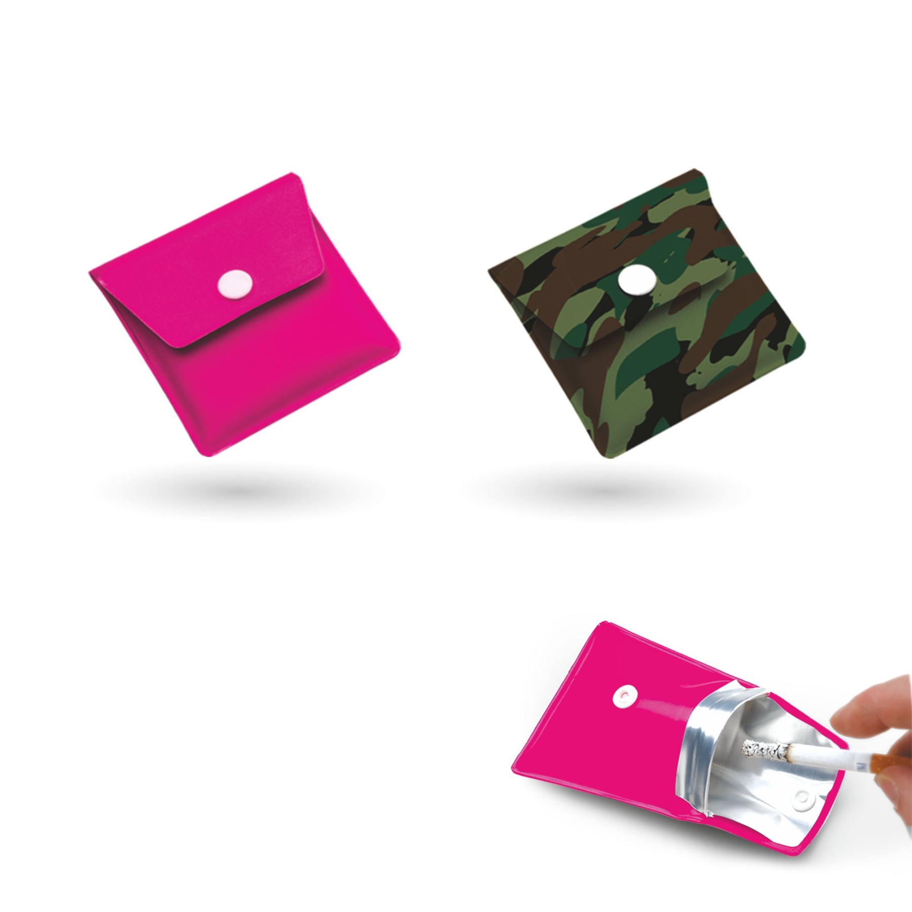 Posacenere Tascabile Rex Bravo - Plastica Con Tappo Antiodore, Compatto E Pratico - Foto 9