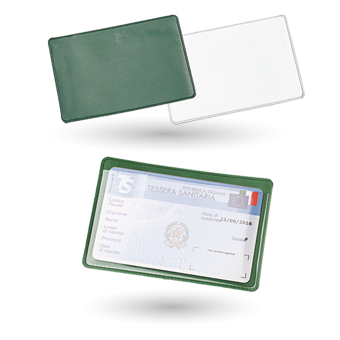 Porta carte di credito e tessere magnetiche 3 tasche