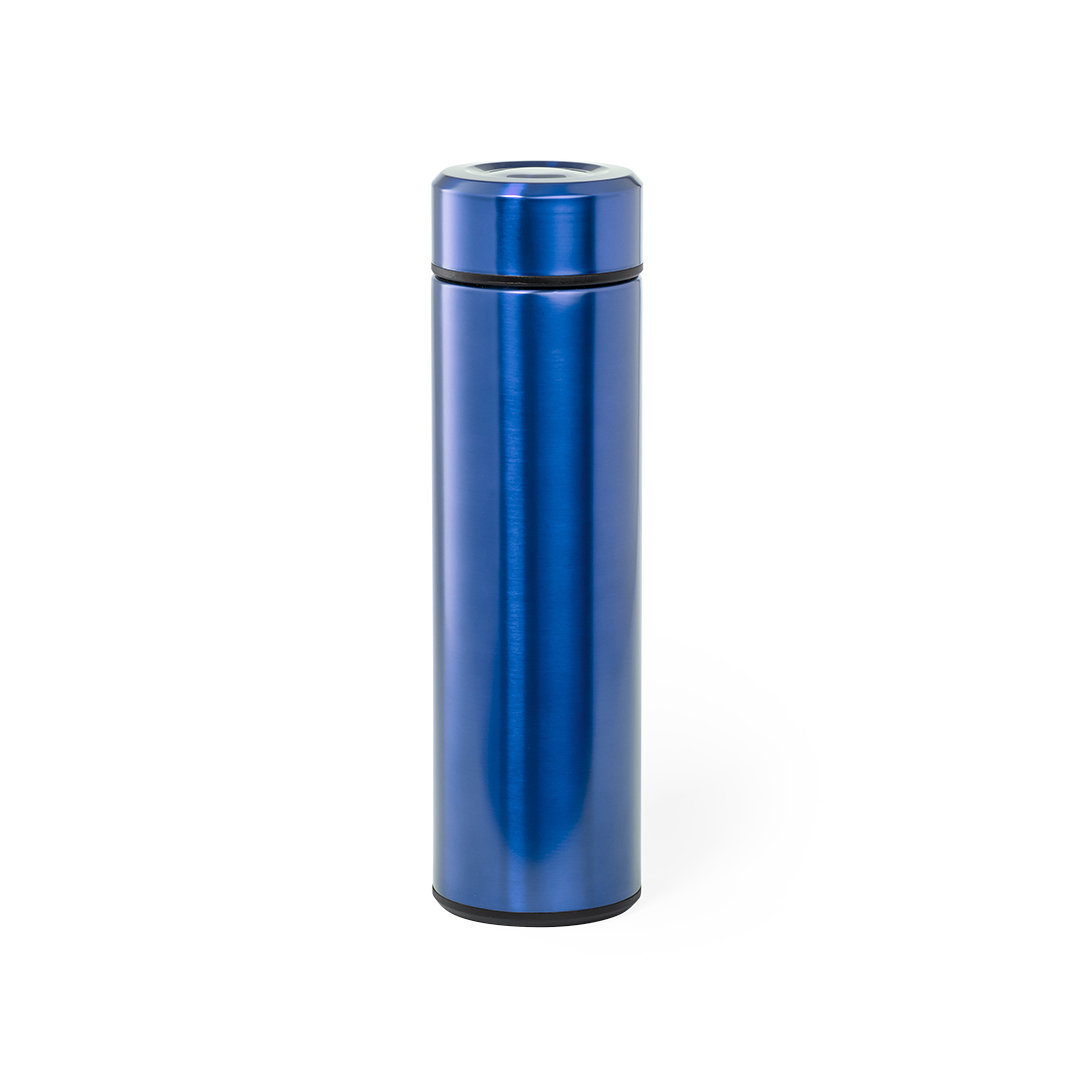 Fine Elements Thermos In Acciaio Inox 1 Litro – Mantiene Caldo/Freddo, Tappo A Pressione Con Pulsante Per Versare, Senza Cuciture - 2