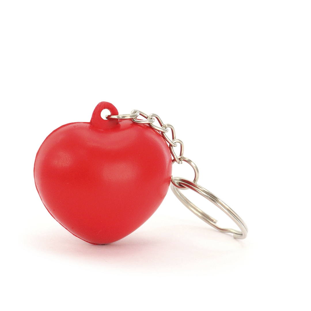 Portachiavi ispirato a forma di cuore arcobaleno, regalo di