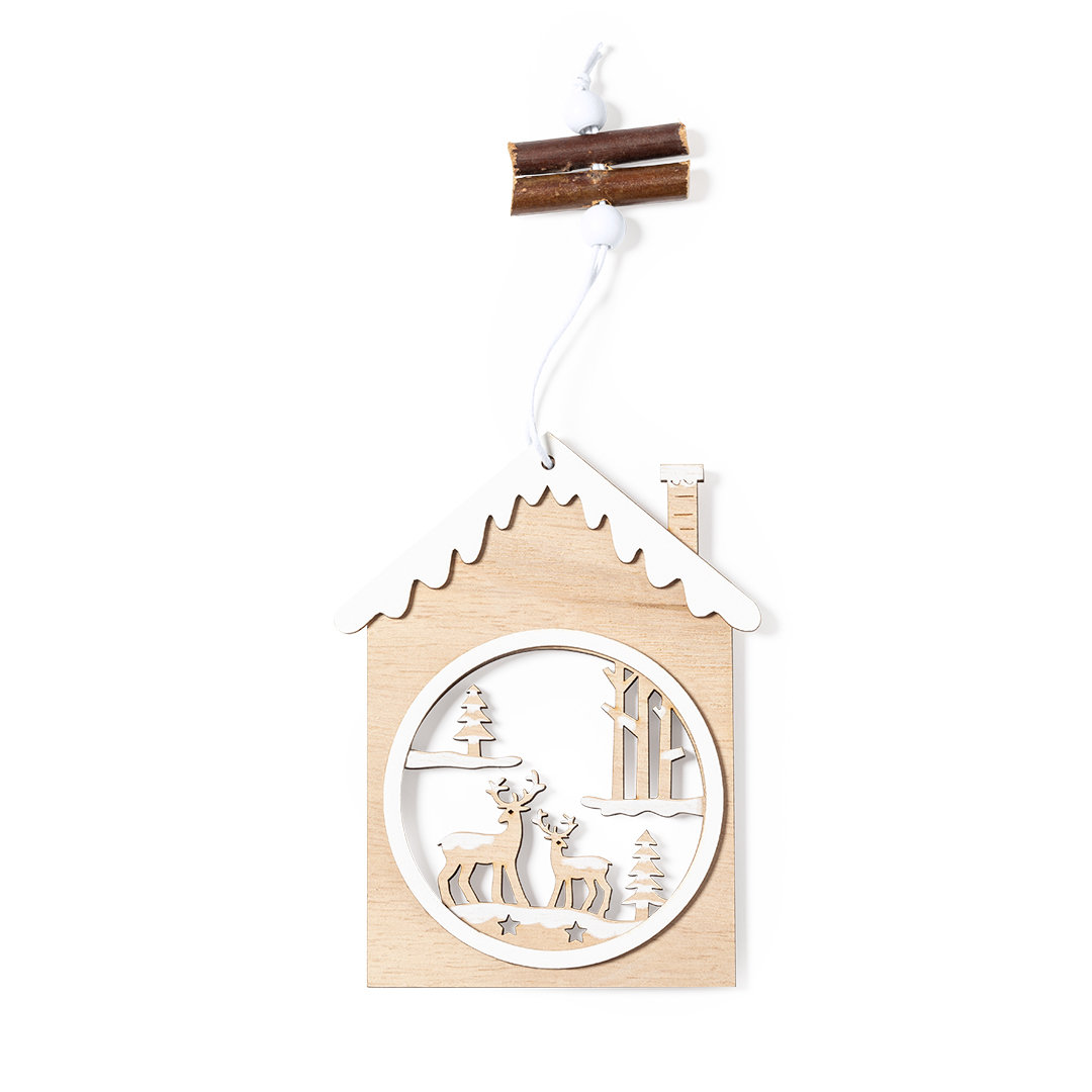 Figura natalizia multicolore Albero di natale in legno H 25 cm | Leroy