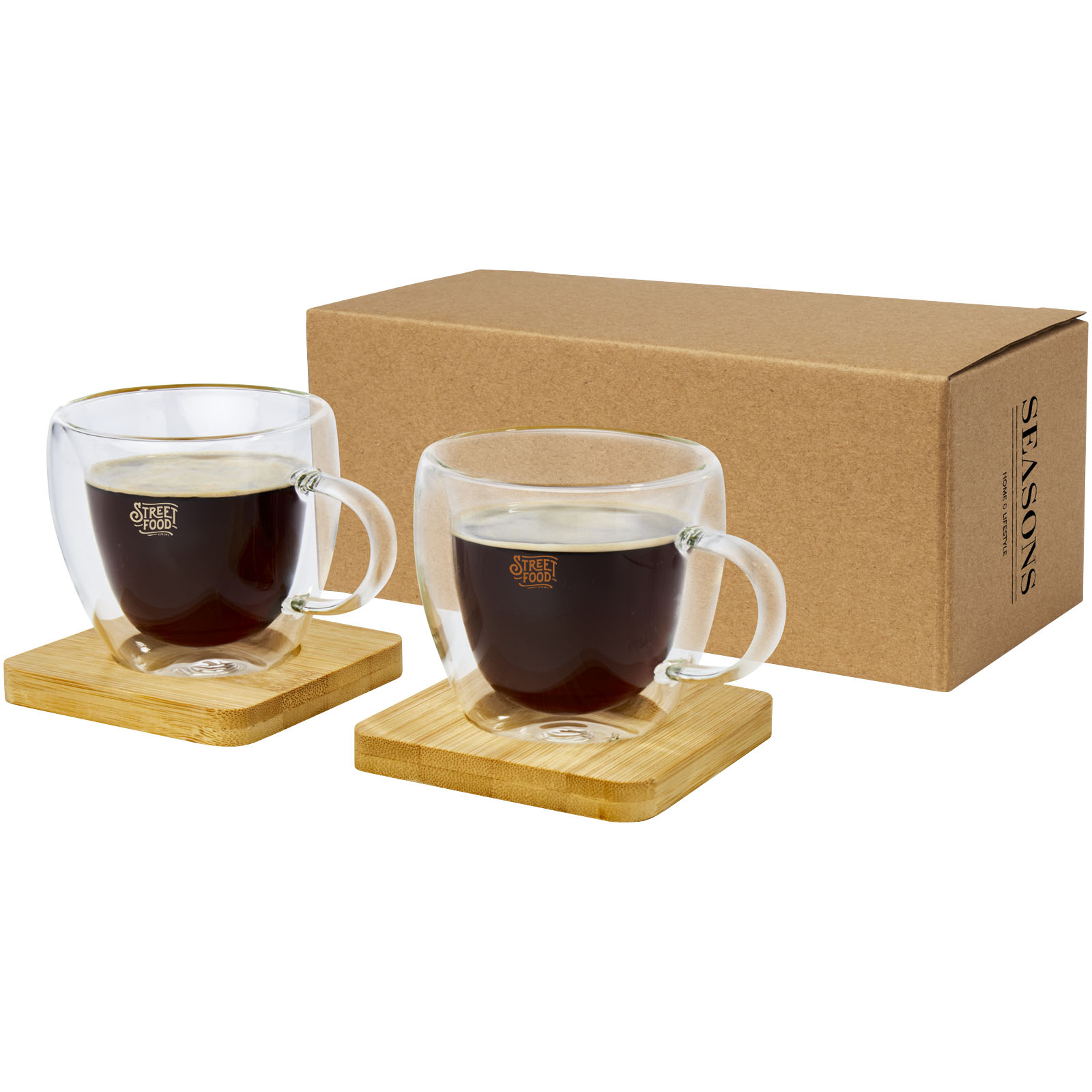 Clearco Tazza Da Caffè Personalizzata Con Piattino - Best Friend, Regalo Per Amiche, Ceramica Lavabile In Lavastoviglie
