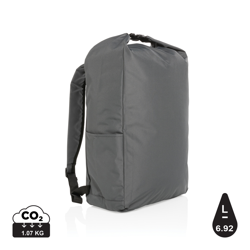 Zaino Rolltop Pactastic Urban Collection 23L - Leggero 750g, Impermeabile, Scomparto Per Laptop 17", Progettato In Germania, Unisex