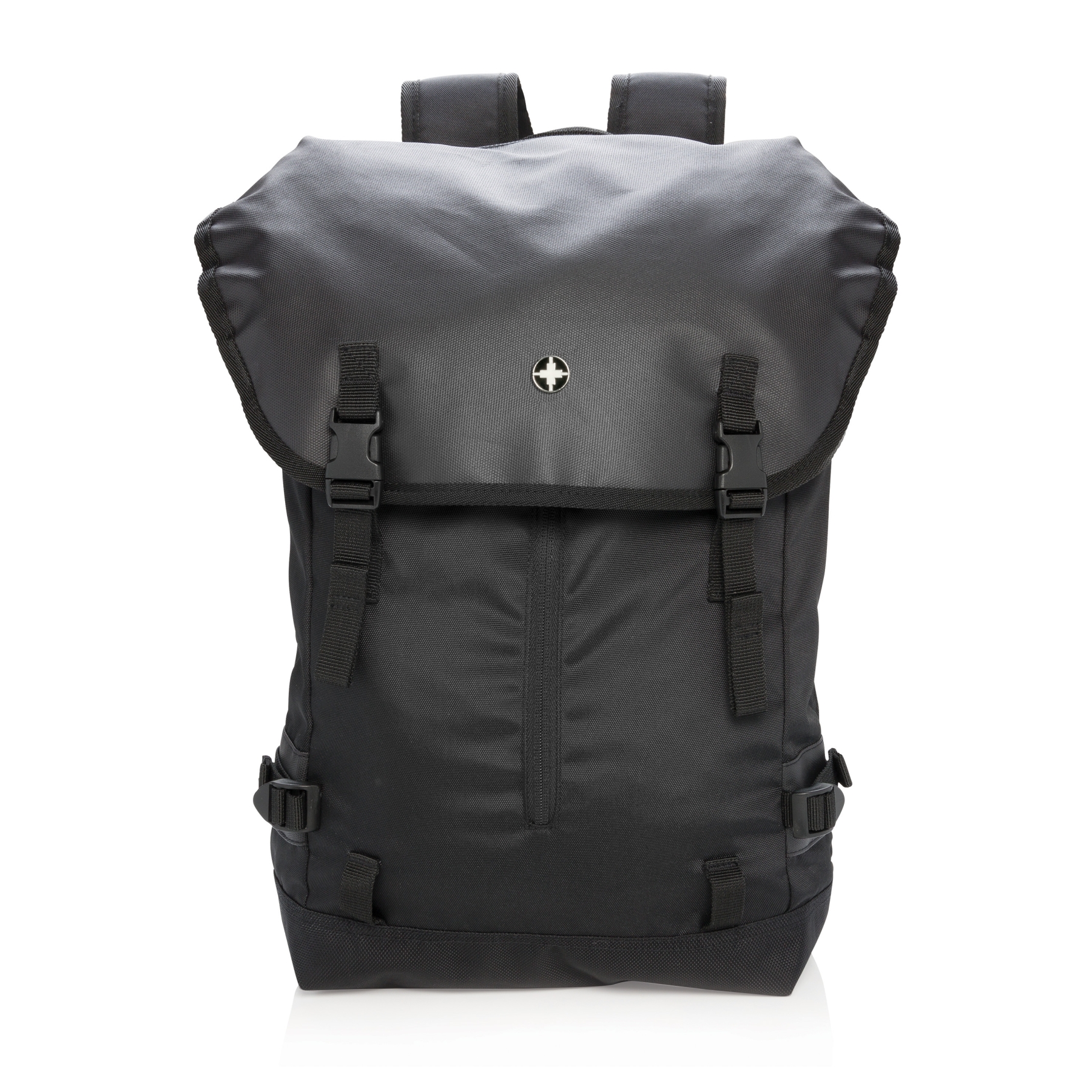 VASCHY Zaino Porta PC 17 Pollici | Impermeabile Con Porta USB | Business, Lavoro, Scuola E Viaggio | Leggero, 32x50x12 Cm, Nero