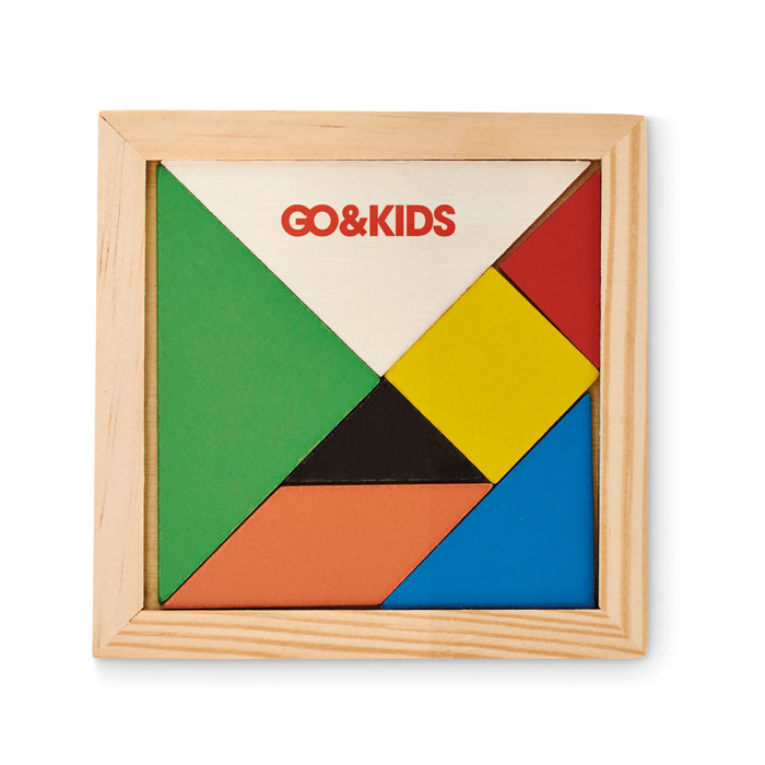 Djeco Gioco Tangram DJ08470 – Gioco Educativo In Legno Per Bambini Da 8 Anni, Rompicapo E Riflessi - 4