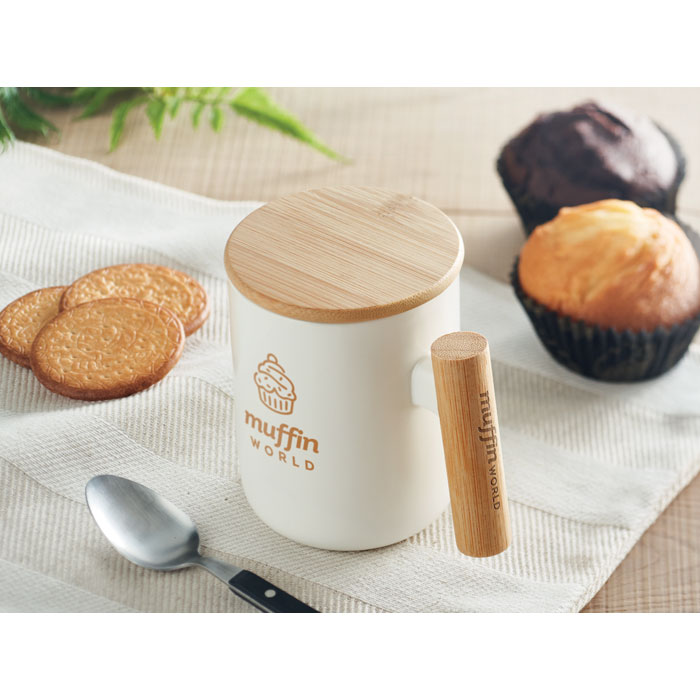 NICI 62177 Tazza mug in porcellana con manico, con motivo gatto