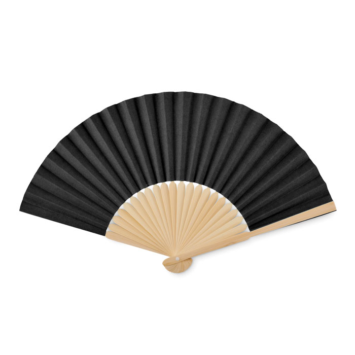 Ventaglio Pieghevole Rotondo In Nylon Con Tasca - Decorativo E Portatile - Nuovo - Foto 2