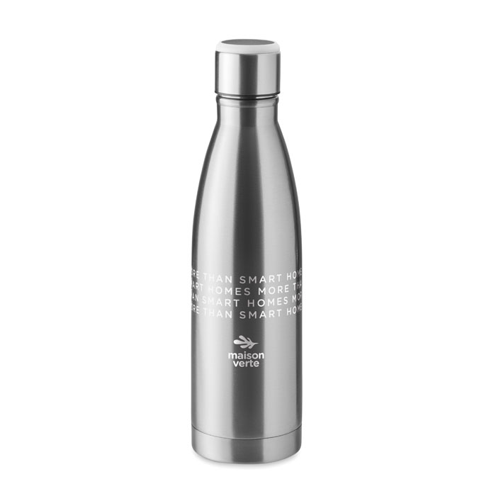 Borraccia Isotermica In Acciaio Inox 500ml Con Teschio Indiano - Termica Doppia Parete Per Bevande Calde/Fredde, Stampata A Mano In Francia - 2