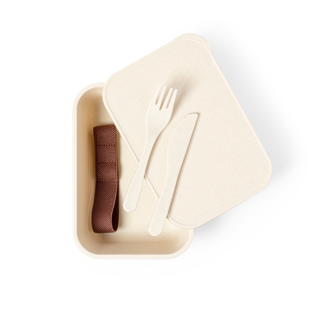 Excelsa Popeye Lunch Box Olivia Con Posate - Contenitore Portapranzo 23x13 Cm, Rosso, In Polipropilene - 2