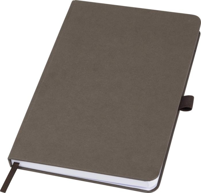 Blocco note con copertina rigida in carta crush Fabianna