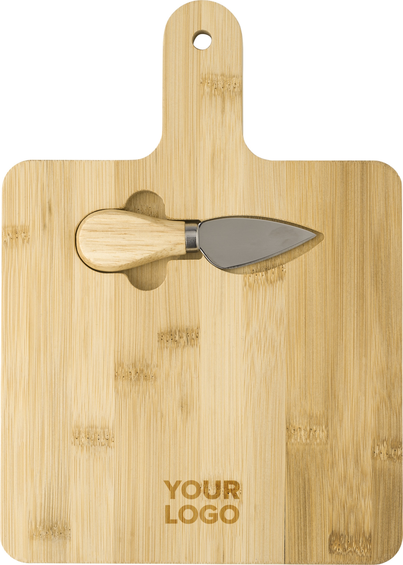 Tagliere Per Formaggio In Bambù 38x18,5x5cm Con 3 Coltelli Inclusi - Set Da Taglio E Servizio - 5