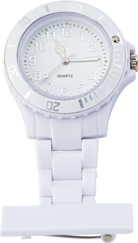Set 5 Orologi Da Infermiera Retrattili Multicolore – Clip Portaorologi Con Movimento Al Quarzo, Lancette Luminose, Cavo Estensibile Fino A 70 Cm - 2