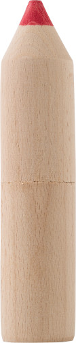 Set Disegno 12 Pezzi In Box Di Legno Con Matite, Gomma, Temperino E Righello, Ecologico E Portatile, Ideale Per Viaggi E Regalo - 5