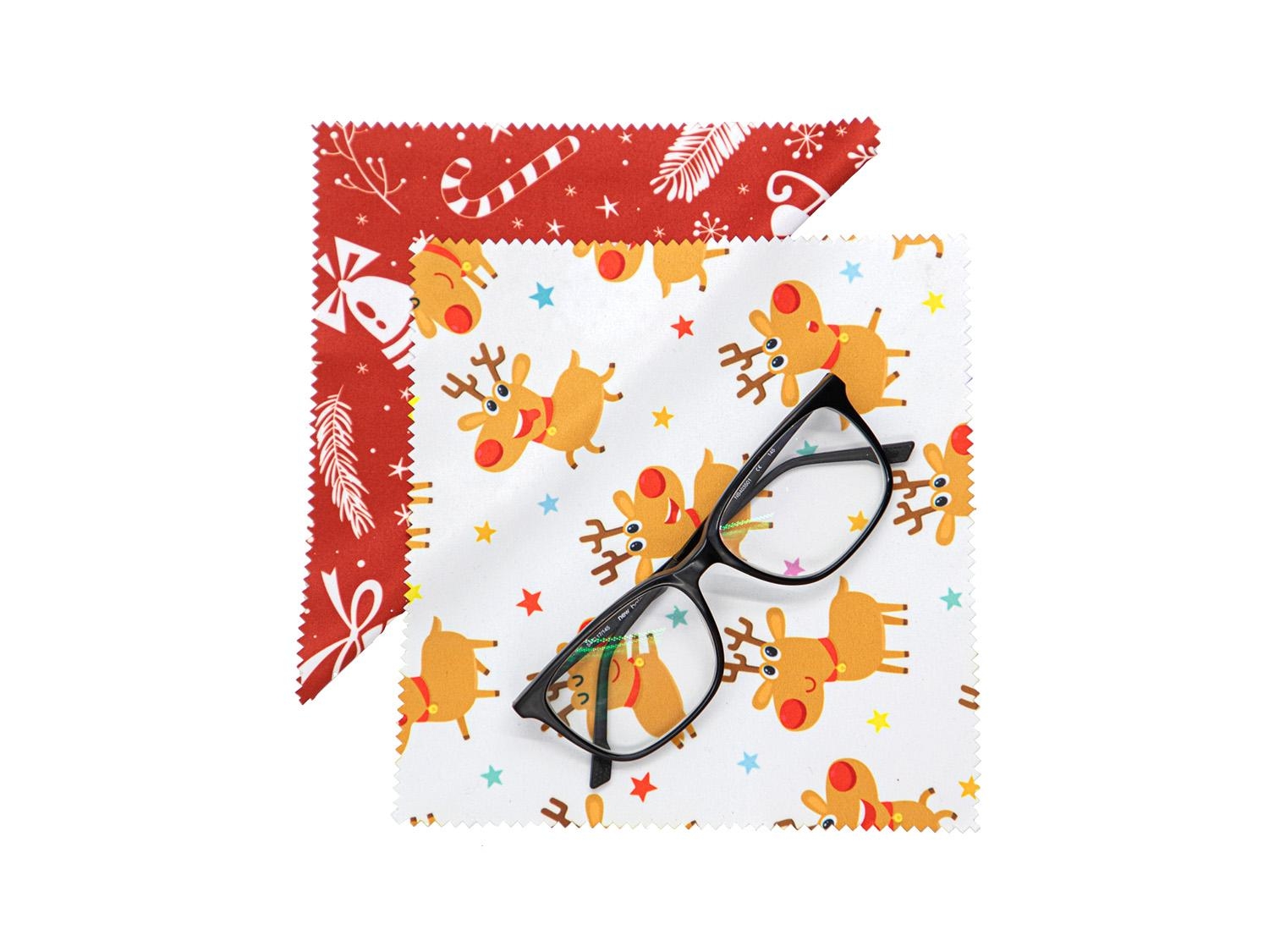 Panno In Microfibra XXL Per Pulizia Occhiali - 35x35 Cm, Grigio, Professionale Senza Aloni - Foto 14